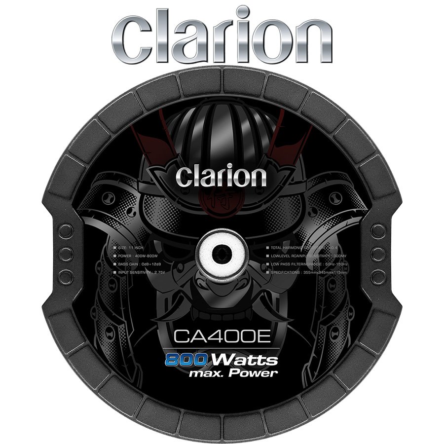 CLARION CA400E STEPNE SUBWOOFER BASS resim 80177