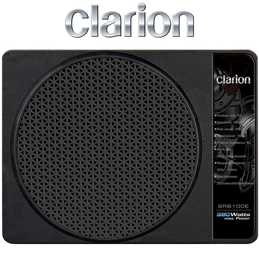 CLARION SRB100E KOLTUK ALTI SUBWOOFER BASS resim 80176