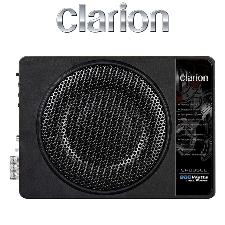 CLARION SRB650E KOLTUK ALTI SUBWOOFER BASS resim 80175