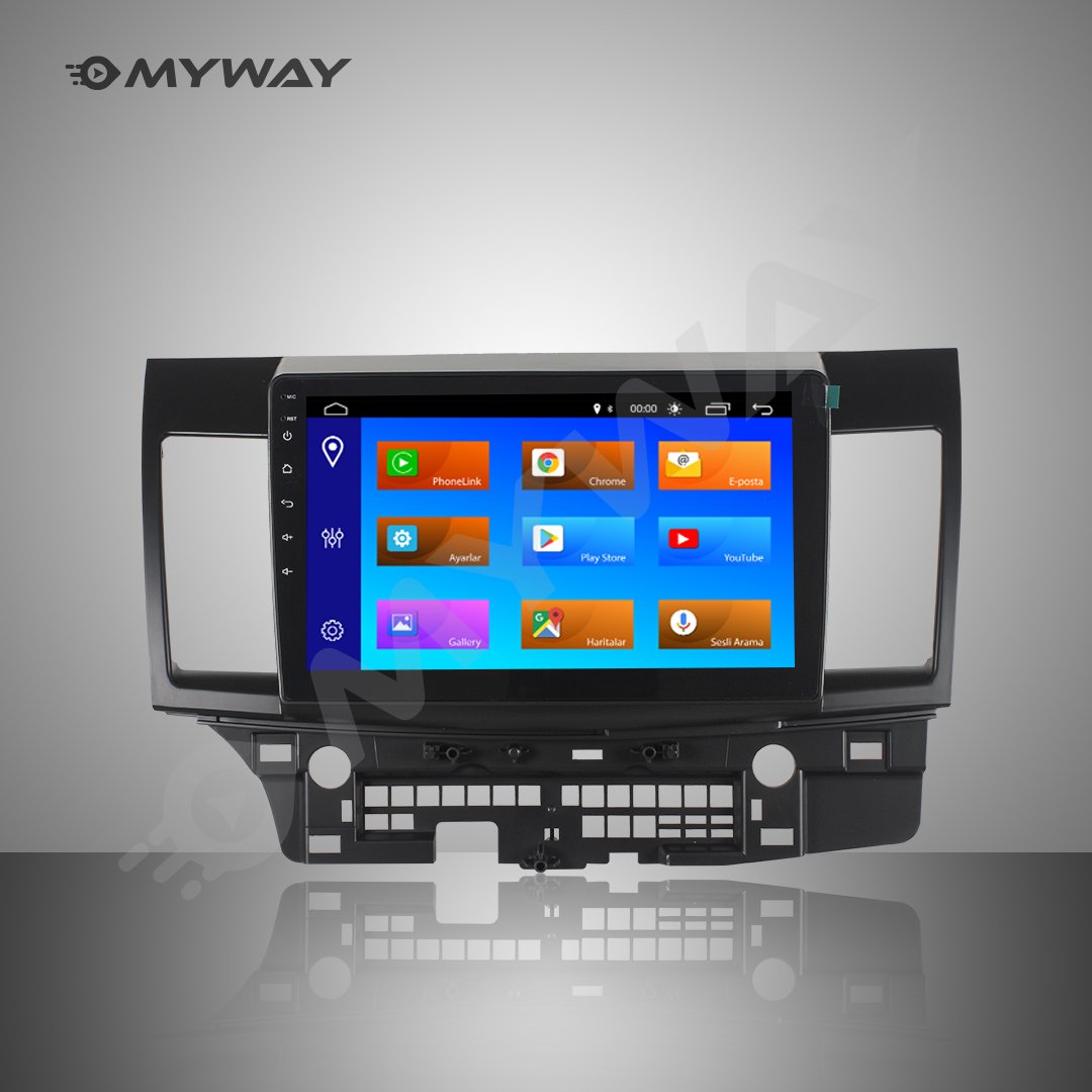 Mitsubishi Lancer Android Navigasyon Multimedya Ekran Oto Teyp 2Gb Ram 4 Mitsubishi Lancer Android Navigasyon Multimedya Ekran Oto Teyp 2Gb Ram - Görsel 3