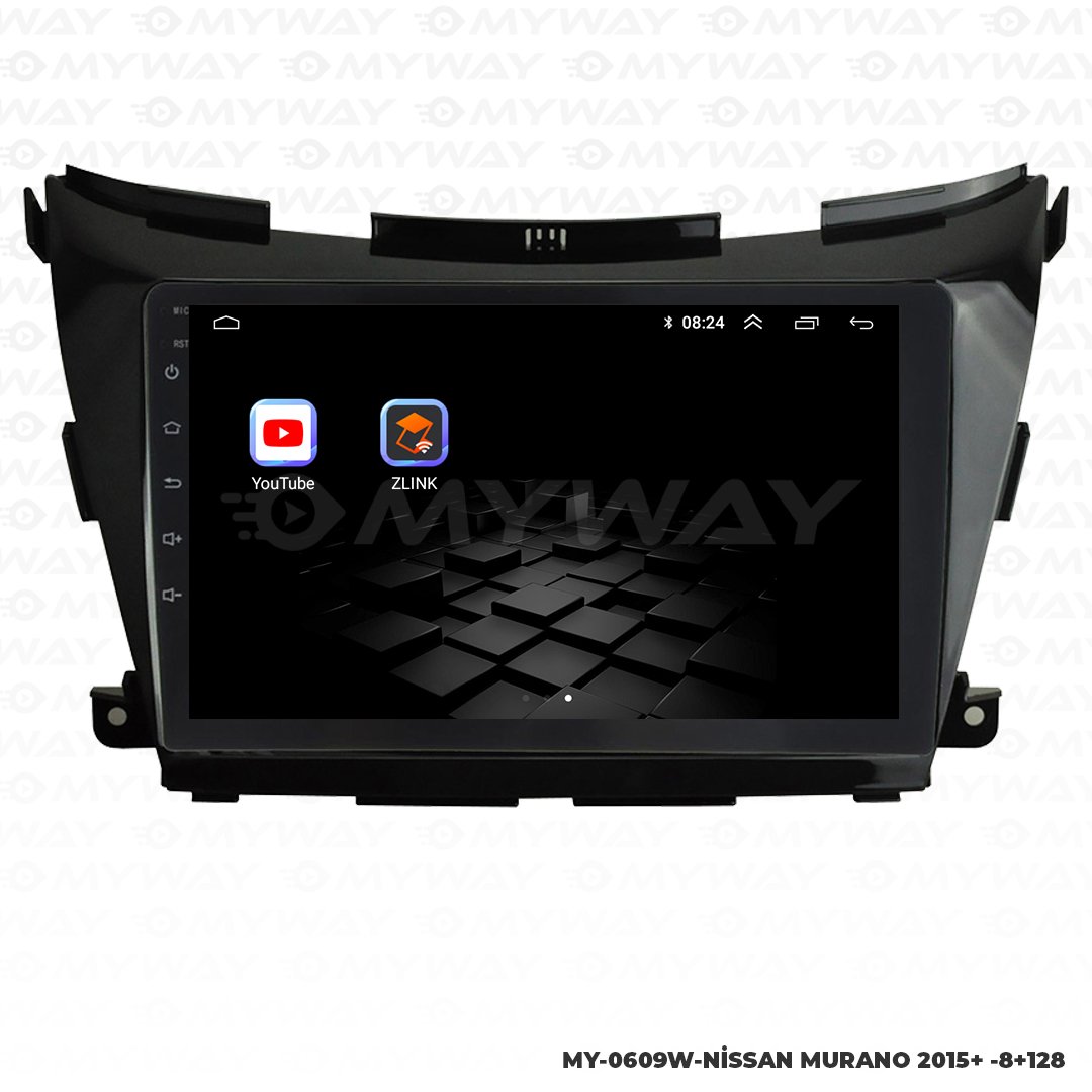 Nissan Murano Android Multimedya Carplay Navigasyon Ekran - 8Gb Ram+128Gb Hdd - Myway 5 Nissan Murano Android Multimedya Carplay Navigasyon Ekran - 8Gb Ram+128Gb Hdd - Myway - Görsel 4