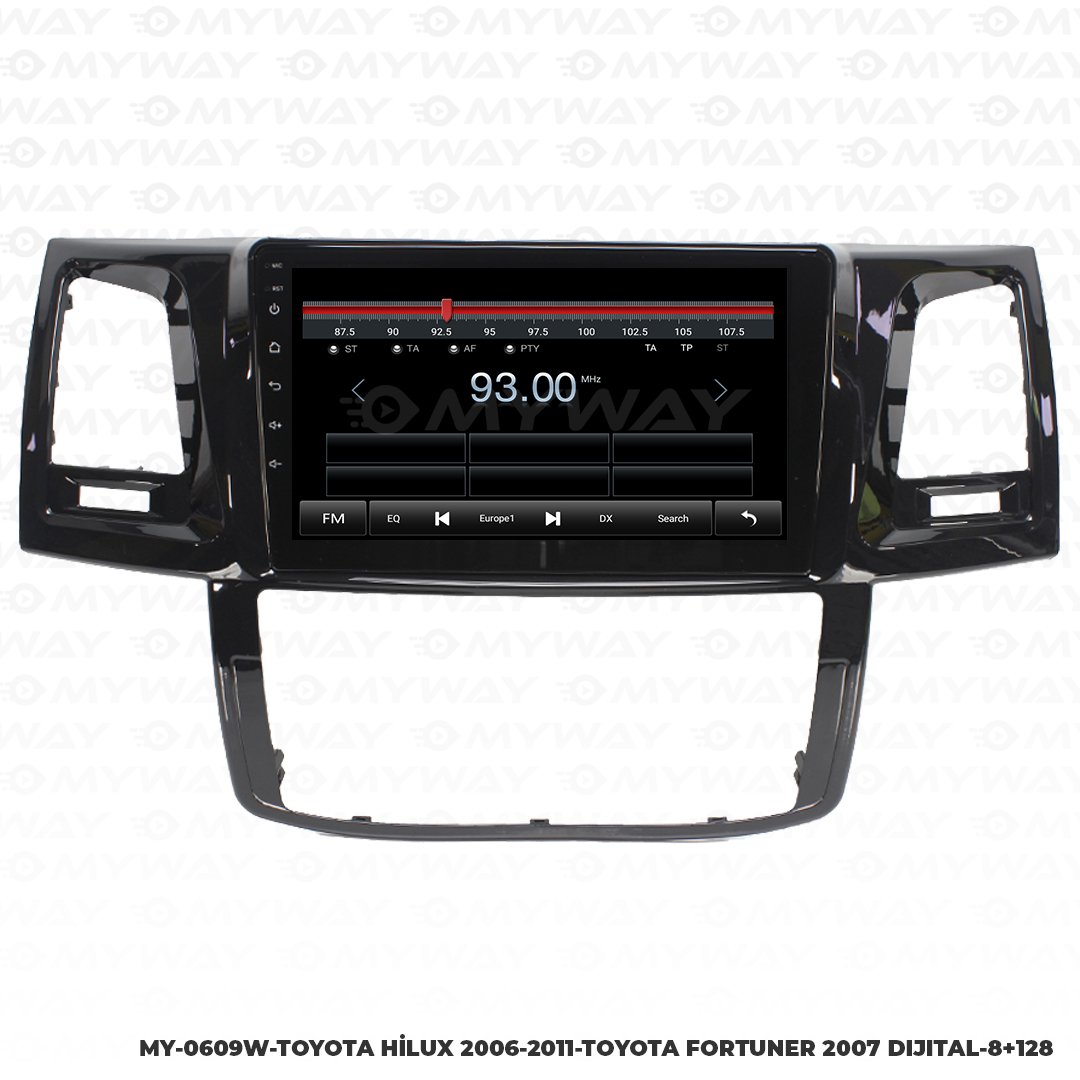Toyota Fortuner Android Multimedya 4Gb Ram Carplay Navigasyon Ekran - Myway 5 Toyota Fortuner Android Multimedya 4Gb Ram Carplay Navigasyon Ekran - Myway - Görsel 4