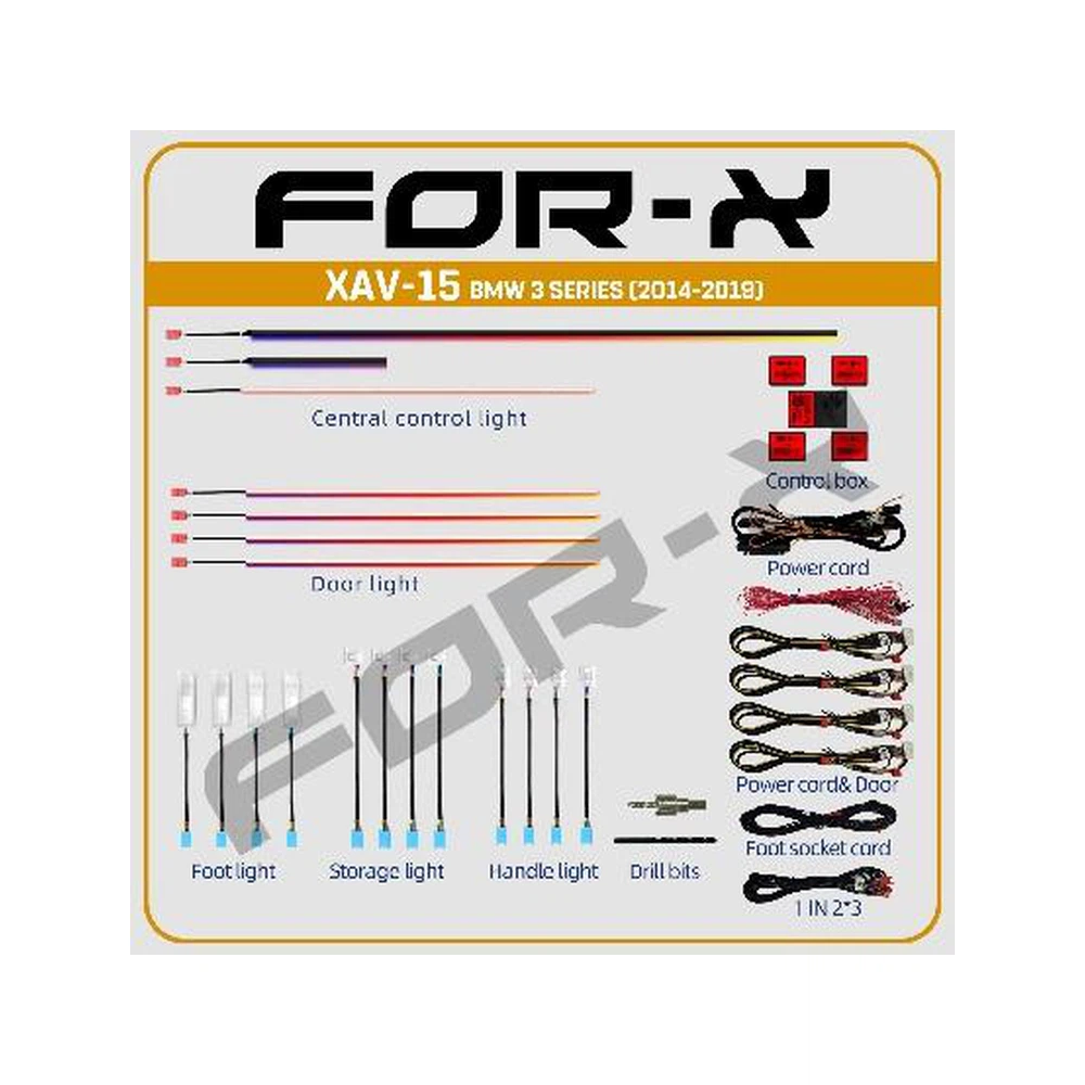 forex for x bmw 3 series ambient led xav 15 1