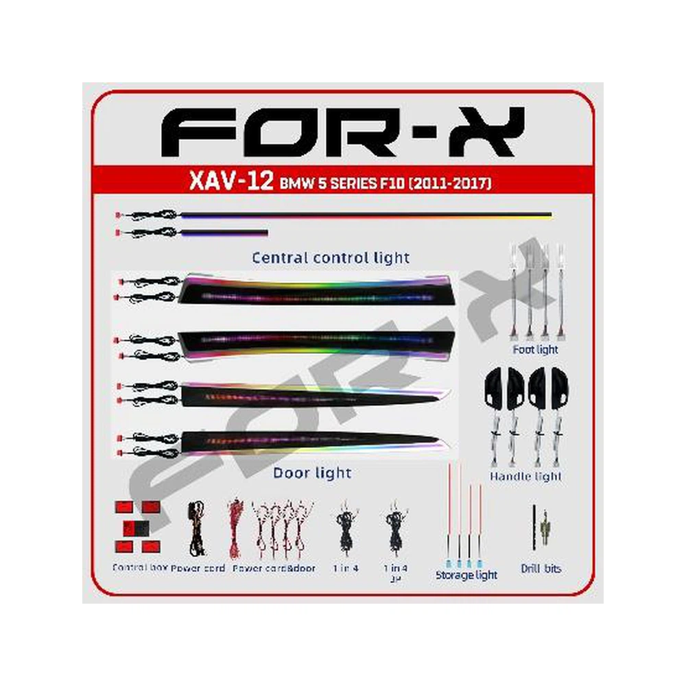 forex for x bmw 5 series f10 ambient led xav 12 1