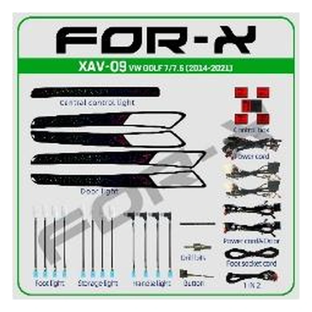 forex xav 09 volkswagen golf 7 7 5 2014 2021 ambiyans led 1