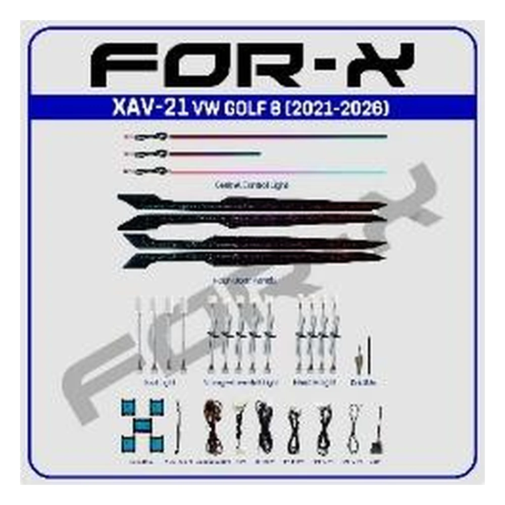 forex xav 21 volkswagen golf 8 2011 2026 ambiyans led 1