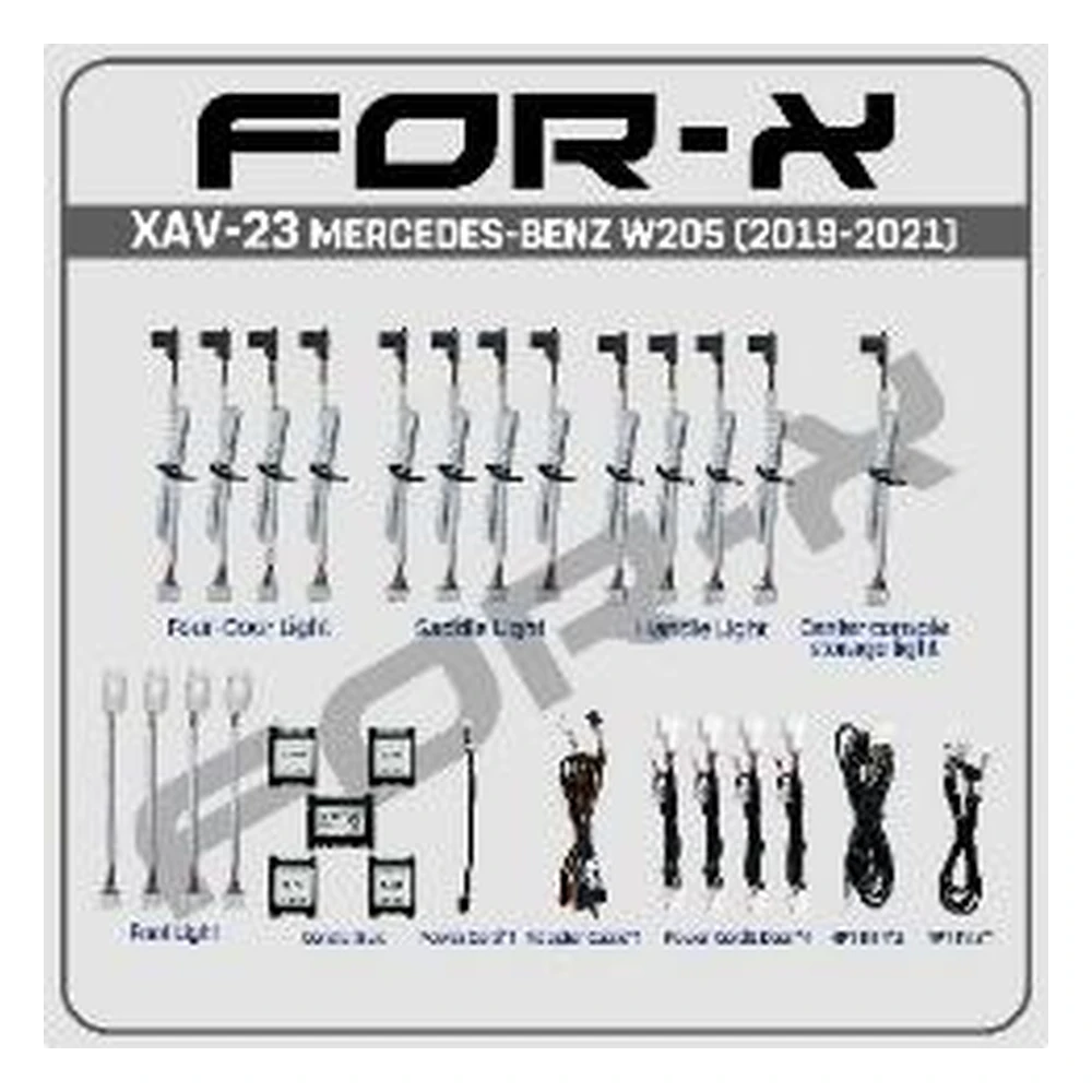 forex xav 23 benz w205 2019 2021 trim degismeden ambiyans led 1
