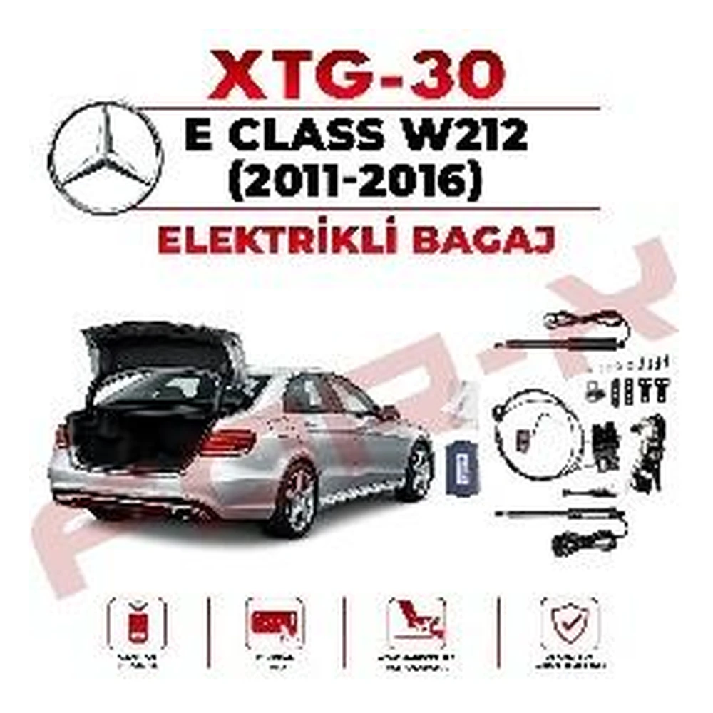 forex xtg 30 mercedes benz e class w212 2011 2016 elektrikli bagaj 1